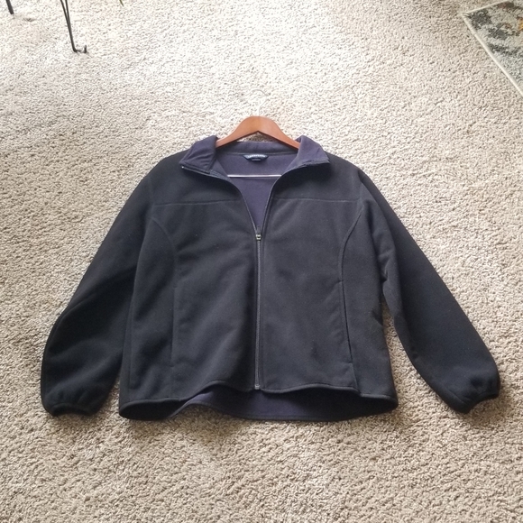 Lands' End Jackets & Blazers - Great fleece jacket! Lands End size LP